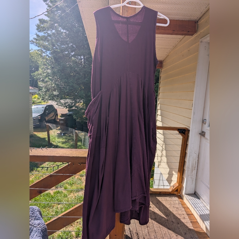 Parachute 100% Cotton plum Dress